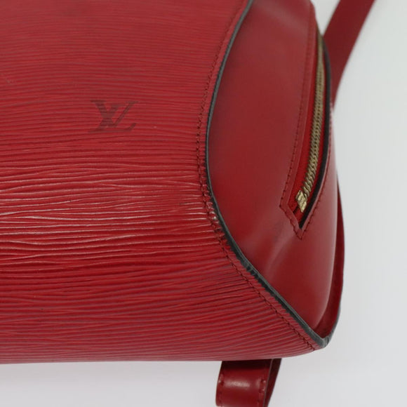 LOUIS VUITTON Epi Mabillon Backpack Castilian Red M52237 LV Auth 140708