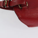 LOUIS VUITTON Epi Mabillon Backpack Castilian Red M52237 LV Auth 140708-16