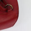 LOUIS VUITTON Epi Mabillon Backpack Castilian Red M52237 LV Auth 140708-17