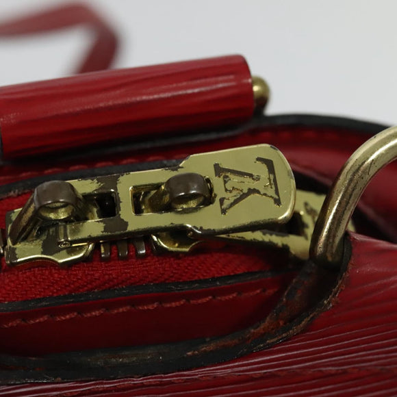 LOUIS VUITTON Epi Mabillon Backpack Castilian Red M52237 LV Auth 140708