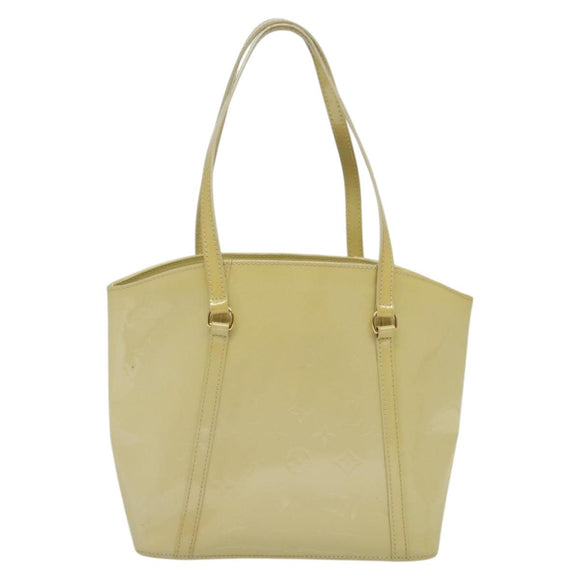 LOUIS VUITTON Monogram Vernis Avalon MM Tote Bag Broncorail M91743 Auth 140711