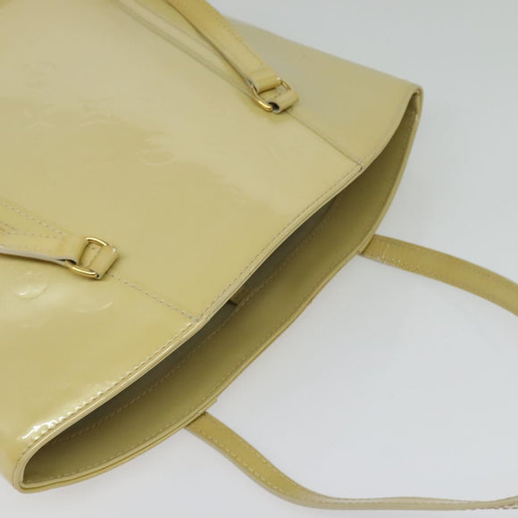 LOUIS VUITTON Monogram Vernis Avalon MM Tote Bag Broncorail M91743 Auth 140711