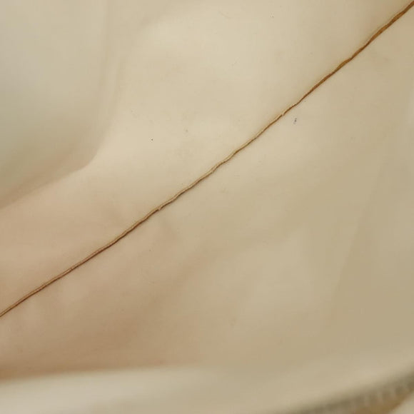 CHANEL Tote Bag Canvas PVC Green Silver CC Auth 140713