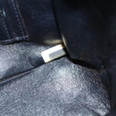 CHANEL V Stitch Shoulder Bag Cotton Red Gold CC Auth 140715-21