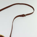 FENDI Pecan Canvas Hand Bag 2way Black Brown Auth 140723-10