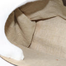 FENDI Pecan Canvas Hand Bag 2way Black Brown Auth 140723-21