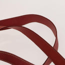 GUCCI Bamboo Backpack Suede Red Gold 003 2058 0016 Auth 140726-10