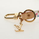 LOUIS VUITTON Multicolor Dragonne XL Key Ring White M02463 LV Auth 140727M-10