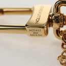 LOUIS VUITTON Multicolor Dragonne XL Key Ring White M02463 LV Auth 140727M-11