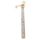 LOUIS VUITTON Multicolor Dragonne XL Key Ring White M02463 LV Auth 140727M-5