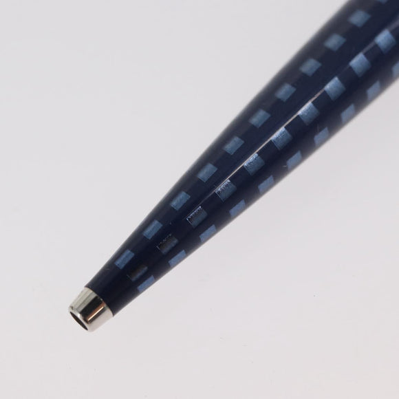 LOUIS VUITTON Jet Rack Set Pen metal Blue Gray LV Auth 140730