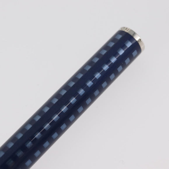 LOUIS VUITTON Jet Rack Set Pen metal Blue Gray LV Auth 140730