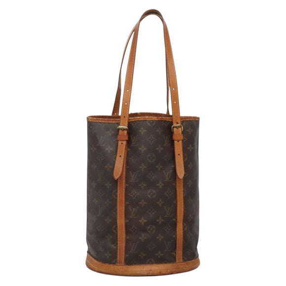 LOUIS VUITTON Monogram Bucket GM Shoulder Bag M42236 LV Auth 140740
