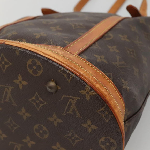 LOUIS VUITTON Monogram Bucket GM Shoulder Bag M42236 LV Auth 140740