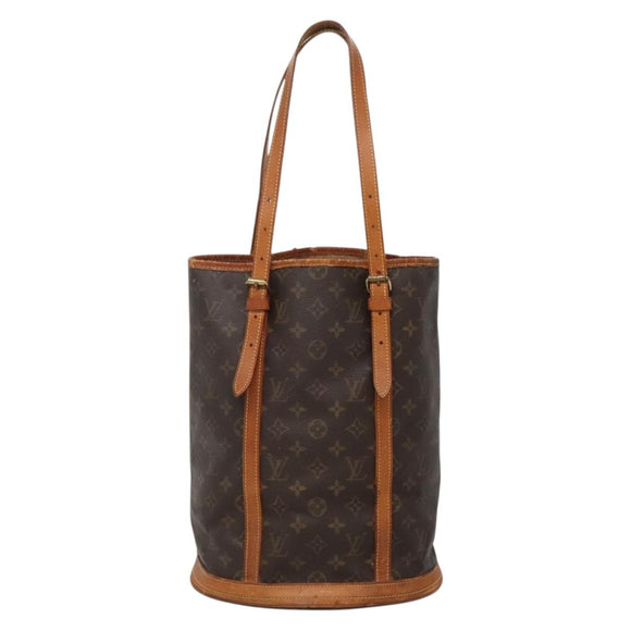 LOUIS VUITTON Monogram Bucket GM Shoulder Bag M42236 LV Auth 140740