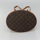LOUIS VUITTON Monogram Bucket GM Shoulder Bag M42236 LV Auth 140740-5