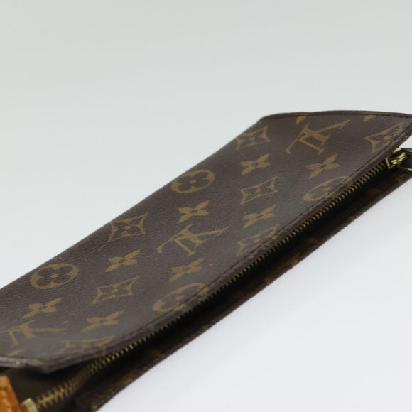 LOUIS VUITTON Monogram Bucket GM Accessory Pouch LV Auth 140741