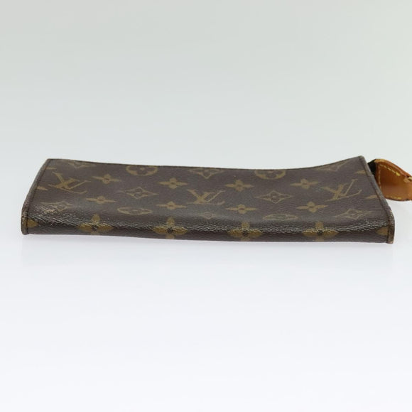 LOUIS VUITTON Monogram Bucket GM Accessory Pouch LV Auth 140741