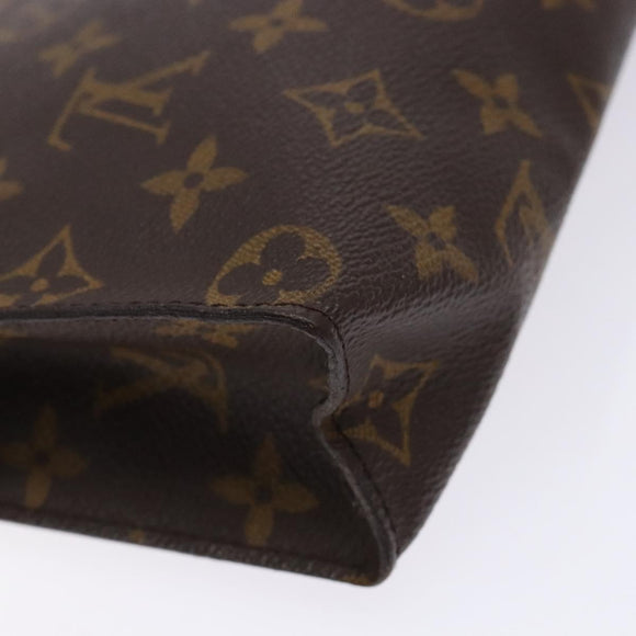 LOUIS VUITTON Monogram Posh Toilette 26 Pouch M47542 LV Auth 140742