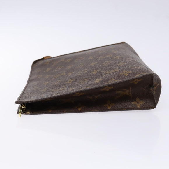 LOUIS VUITTON Monogram Posh Toilette 26 Pouch M47542 LV Auth 140742