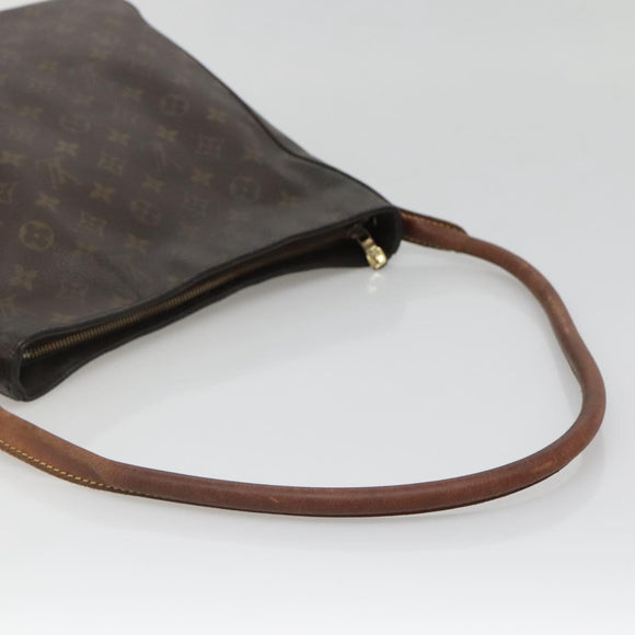 LOUIS VUITTON Monogram Looping GM Shoulder Bag M51145 LV Auth 140743