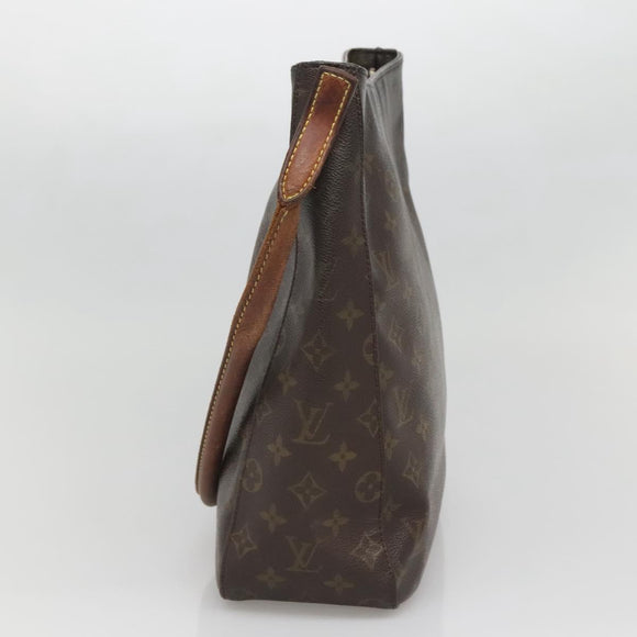 LOUIS VUITTON Monogram Looping GM Shoulder Bag M51145 LV Auth 140743