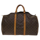 LOUIS VUITTON Monogram Keepall 50 Boston Bag M41426 LV Auth 140745-2