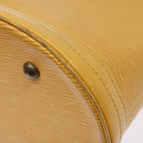 LOUIS VUITTON Epi Bucket PM Shoulder Bag SPO Yellow LV Auth 140747-15