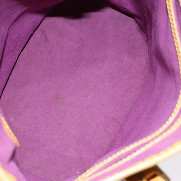 LOUIS VUITTON Epi Bucket PM Shoulder Bag SPO Yellow LV Auth 140747