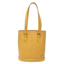 LOUIS VUITTON Epi Bucket PM Shoulder Bag SPO Yellow LV Auth 140747-13