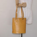 LOUIS VUITTON Epi Bucket PM Shoulder Bag SPO Yellow LV Auth 140747-22