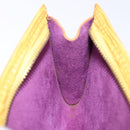 LOUIS VUITTON Epi Bucket PM Pouch Yellow LV Auth 140748-18