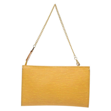 LOUIS VUITTON Epi Bucket PM Pouch Yellow LV Auth 140748 - 0