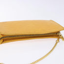 LOUIS VUITTON Epi Bucket PM Pouch Yellow LV Auth 140748-6