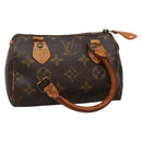 LOUIS VUITTON Monogram Mini Speedy Hand Bag M41534 LV Auth 140754-1