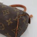 LOUIS VUITTON Monogram Mini Speedy Hand Bag M41534 LV Auth 140754-14