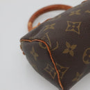 LOUIS VUITTON Monogram Mini Speedy Hand Bag M41534 LV Auth 140754-15