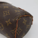 LOUIS VUITTON Monogram Mini Speedy Hand Bag M41534 LV Auth 140754-16