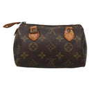 LOUIS VUITTON Monogram Mini Speedy Hand Bag M41534 LV Auth 140754-2
