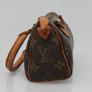 LOUIS VUITTON Monogram Mini Speedy Hand Bag M41534 LV Auth 140754-3