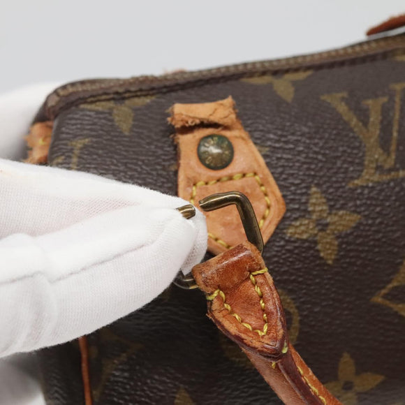 LOUIS VUITTON Monogram Mini Speedy Hand Bag M41534 LV Auth 140754