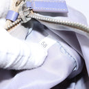 PRADA Accessory Pouch Nylon Purple Silver Auth 140755-12