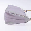 PRADA Accessory Pouch Nylon Purple Silver Auth 140755-3