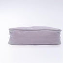 PRADA Accessory Pouch Nylon Purple Silver Auth 140755-5