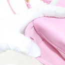 CHANEL Matelasse Chain Shoulder Bag Lamb Skin Pink Gold CC Auth 140756M-27