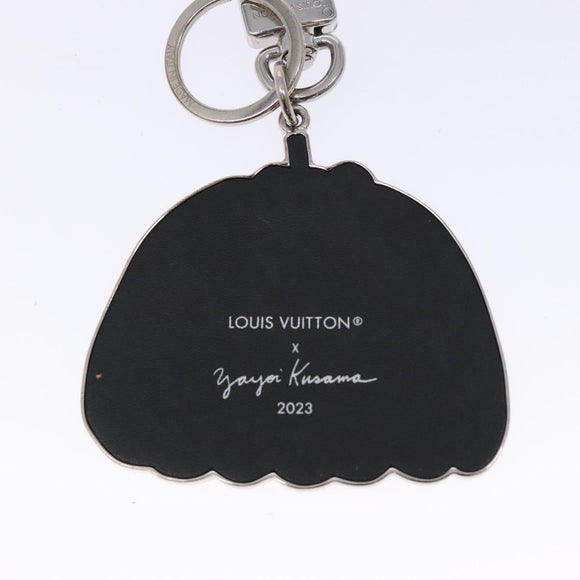 LOUIS VUITTON Porte Cles Pumpkin Charm metal Yellow M01103 LV Auth 140762