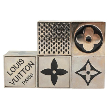 LOUIS VUITTON Monogram Gamecube Paper weight metal Silver M99454 LV Auth 140763 - 0