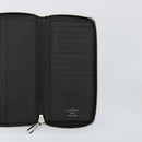 LOUIS VUITTON Damier Graphite Zippy Wallet Vertical N63095 LV Auth 140764-17