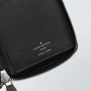LOUIS VUITTON Damier Graphite Zippy Wallet Vertical N63095 LV Auth 140764-19