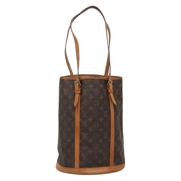 LOUIS VUITTON Monogram Bucket GM Shoulder Bag M42236 LV Auth 140772